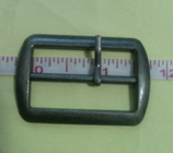 Handgemachte hängende Stoff-Gürtelschnalle Legierung des Gunmetal 3.5cm/Zusatz