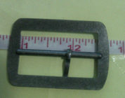 Handgemachte hängende Stoff-Gürtelschnalle Legierung des Gunmetal 3.5cm/Zusatz