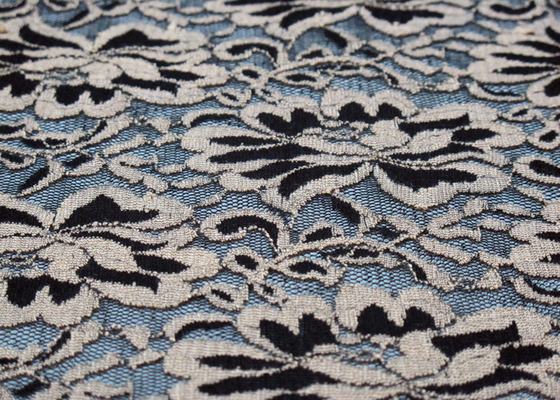 Unterwäsche-hohe Hartnäckigkeits-elastisches Spitze-Gewebe, Blumen-Spitze-Gewebe CY-LW0790