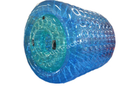 Wasser-Ball-langlebiges Gut PVCs 1.8m Zorb, blaues Wasser-Rolle besonders angefertigt