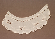 Elfenbein Peter Pan handgemachte White 100 Cotton Crochet Lace Kragen für Bluse