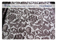 Guter Entwurf gesticktes Nylonspitze-Baumwollgewebe für Hemd, Tasche CY-CX0014