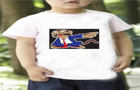 Aktiviertes T-Shirt XS, S, M, L, XL Kinderleuchtprodukte EL Ton
