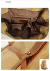 Neue europäische Art-Stoff-Schultaschen-Segeltuch-Reise-Schulter-Rucksack-Tasche für Mann-Frauen