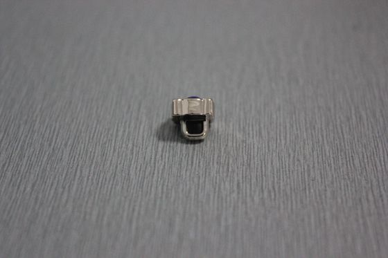 ABS 14L kundenspezifische acrylsauerkleidung knöpft mit blauem Diamanten für Mädchenhemd