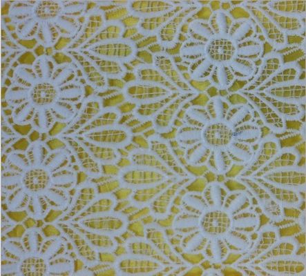 Zutat-Polyester/-rayon Hochzeit stickte das Spitze-Gewebe für Dame, wasserlöslich