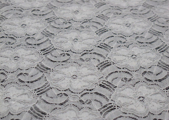 Nylonspandex-elastisches Spitze-Gewebe