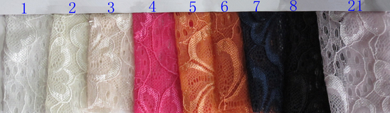 Neuer Mode Spandex-elastisches Spitze-Gewebe für Hochzeits-Kleid, Wäsche CY-DN0006