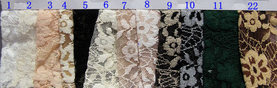 Spandex-elastisches Spitze-Gewebe mit 140cm Breite Soem/ODM