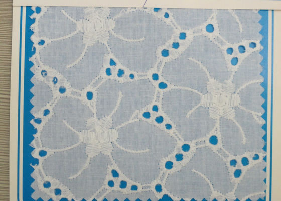 Wasserlösliche Ösen-breite Ausdehnungs-Spitze-Ordnung mit Blumen-Muster für Unterwäsche CY-CX0112