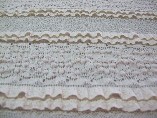 Mehrschichtiges Brautausdehnungs-Spitze-Ordnungs-Gewebe Eco freundliches 50' „- 52" 'CY-LW0182