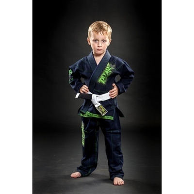 Kundengebundene Gi-Schwarz-Kampfkunst-Uniformen Brasilianer Jiu Jitsu für Jungen, Mädchen