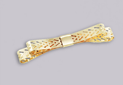 Goldknotenmetallabstellgleis-Ordnungsstange, Mädchenkleid und Frauengurt nach Maß