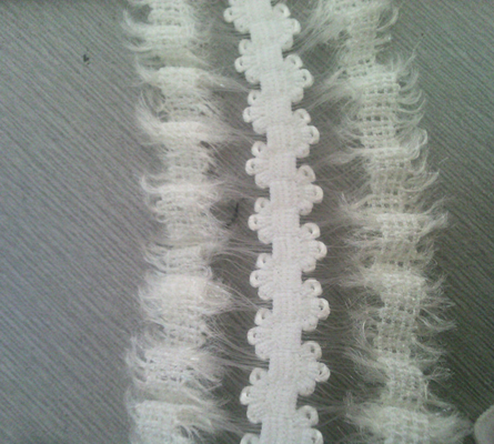 Nylon-Polyester gesponnenes elastisches gewebtes Material