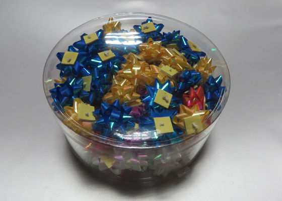 Gold, Rot, blaues Ministern Geschenk-Bogenband mit Polypropylen für Geschenkdekoration
