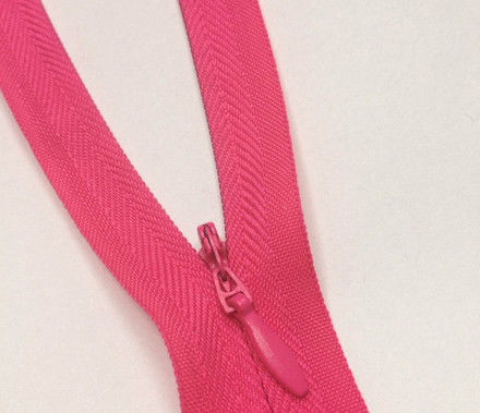 Unsichtbare Kleidung macht Zähne #3 SGS rosa Nylonumweltfreundliches Reißverschluss zu