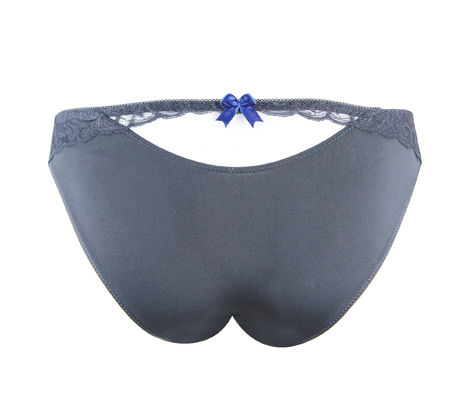 Baumwoll-/niedrige Nylontaillen-schnitten sexy hübsche Mädchen-Bikinis zurück Schlüpfer heraus