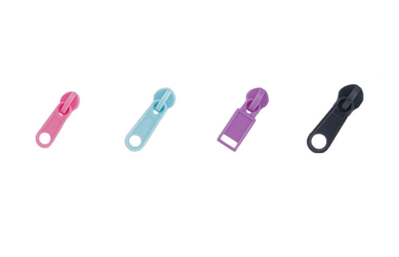 Plastik-Nicht-Verschluss 7# Selbstverschluss-Reißverschluss-Schieber für Handtasche/Kleidung